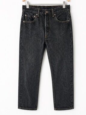 Levi’s 501 Straight Leg Jeans Faded Black Vintage Style 90’s Size 29